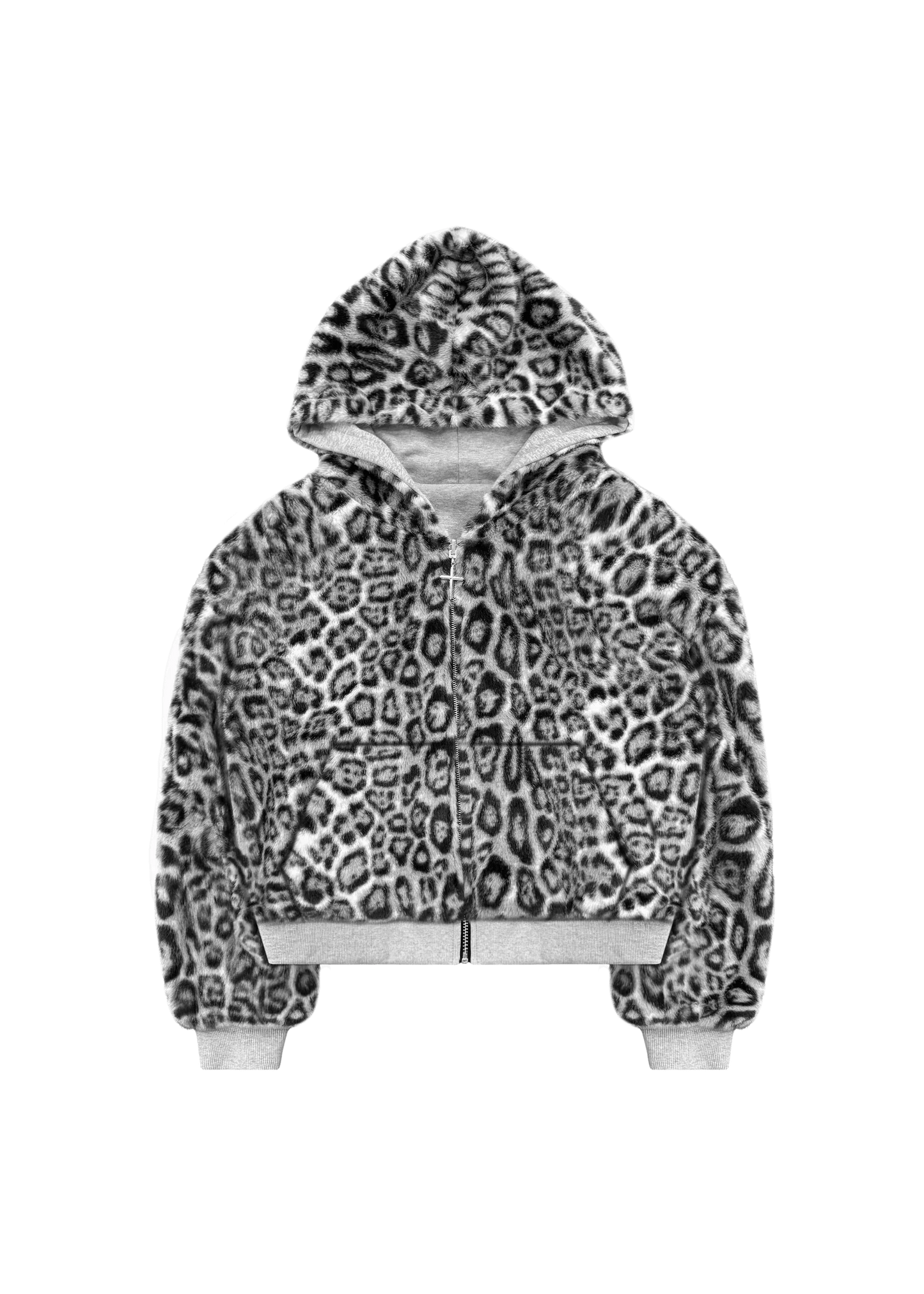 Leopard Print Luxe Zip Hoodie™