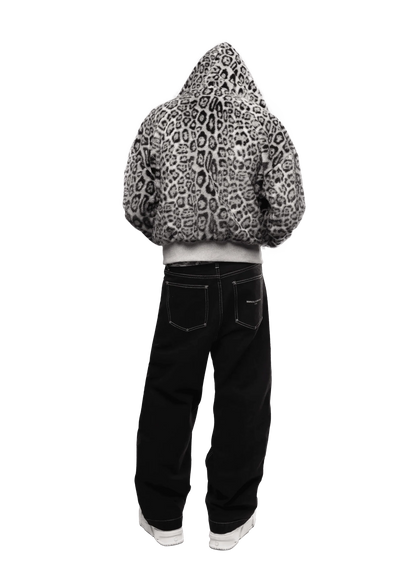 Leopard Print Luxe Zip Hoodie™