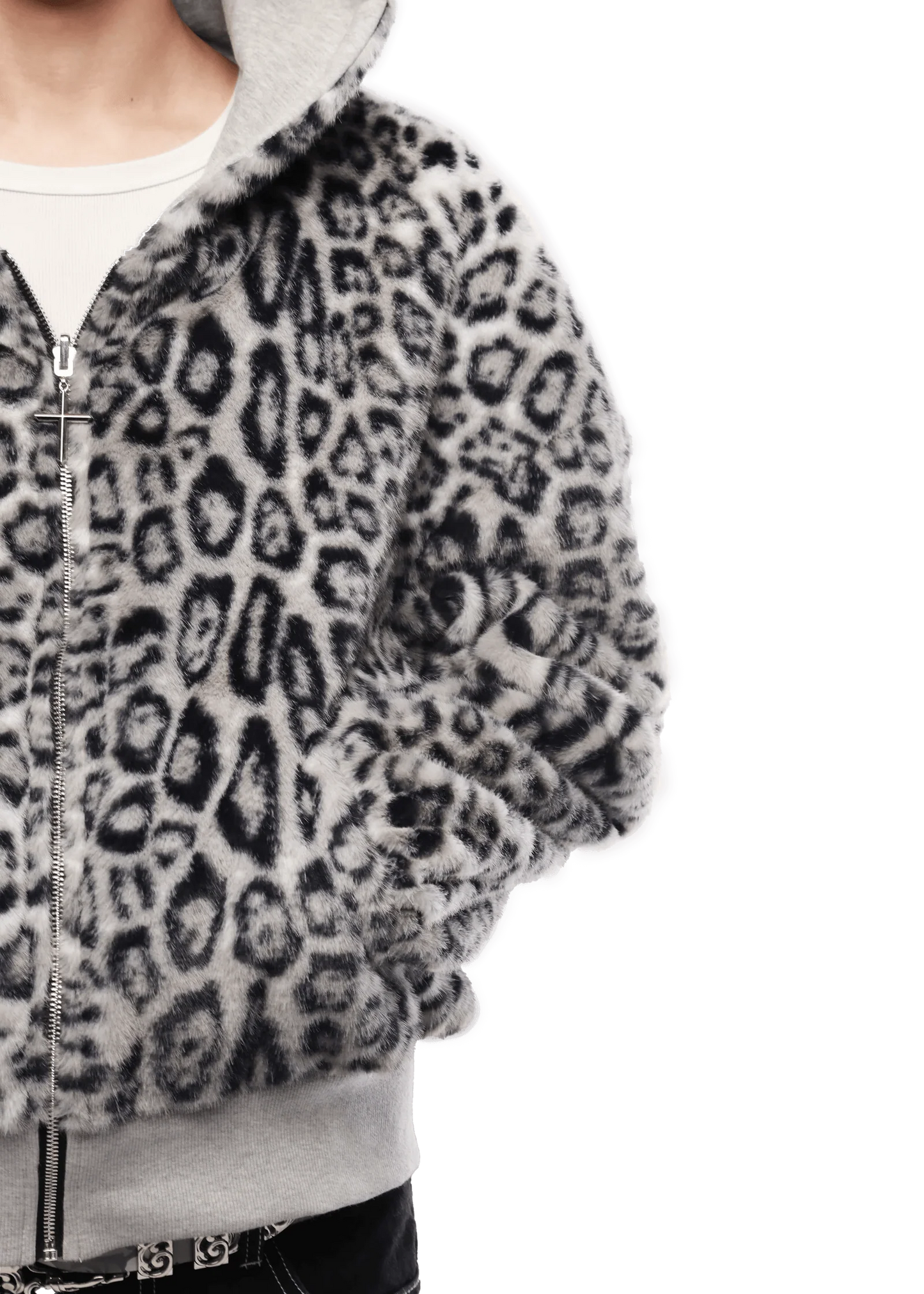 Leopard Print Luxe Zip Hoodie™