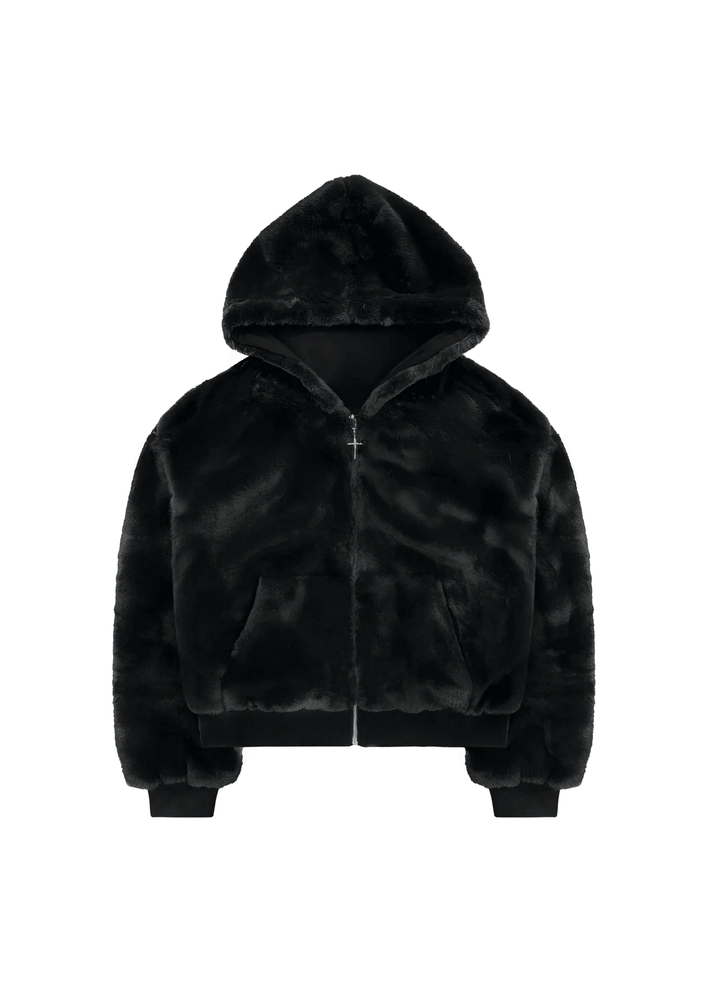 Black Luxe Zip Hoodie™